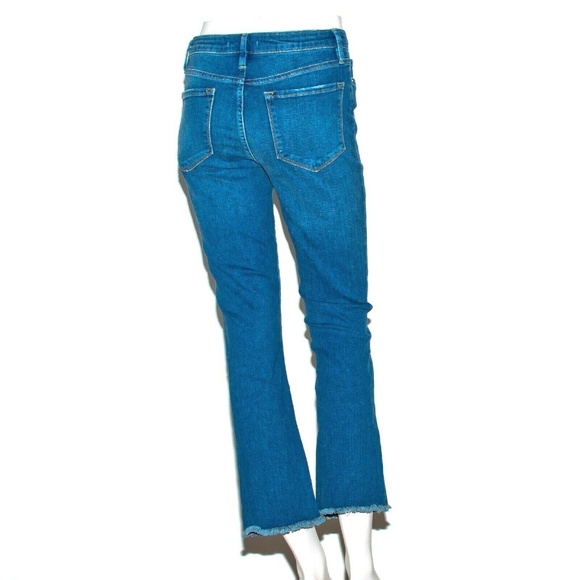 Free People High Waist Crop Straight Leg SZ 27-30 - Picture 5 of 8